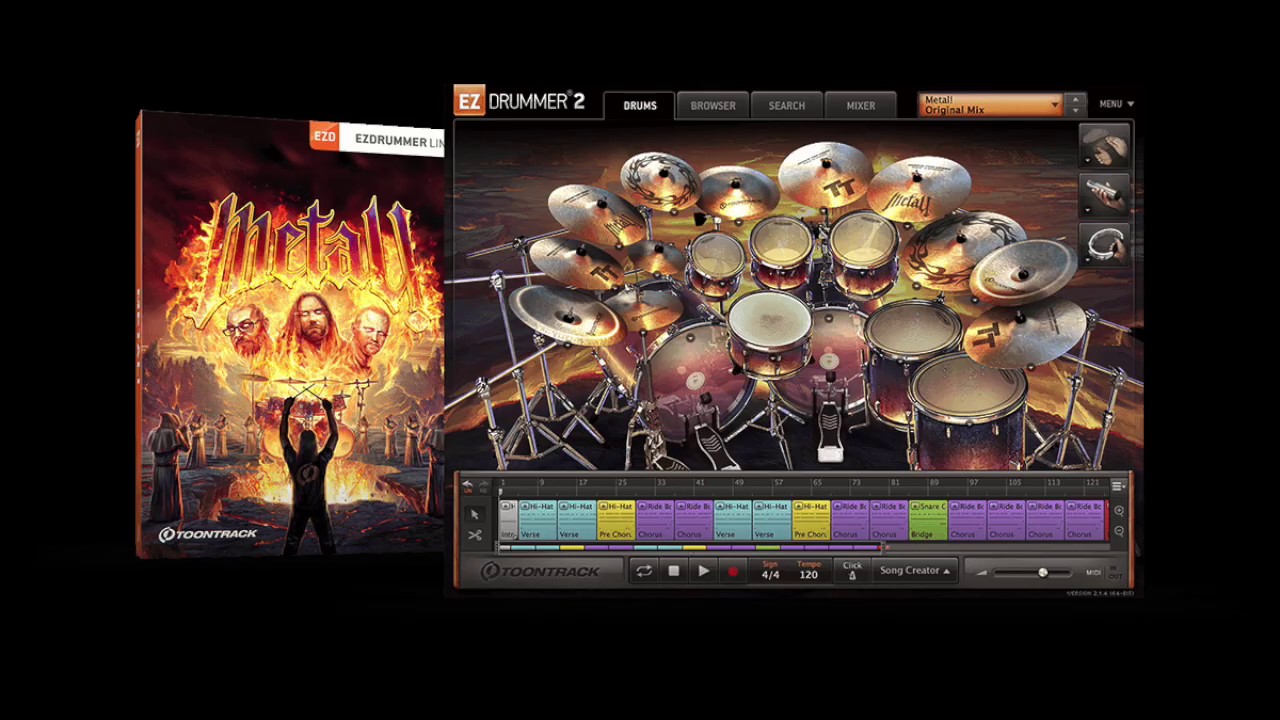 EZDrummer 2 Metal Comparison