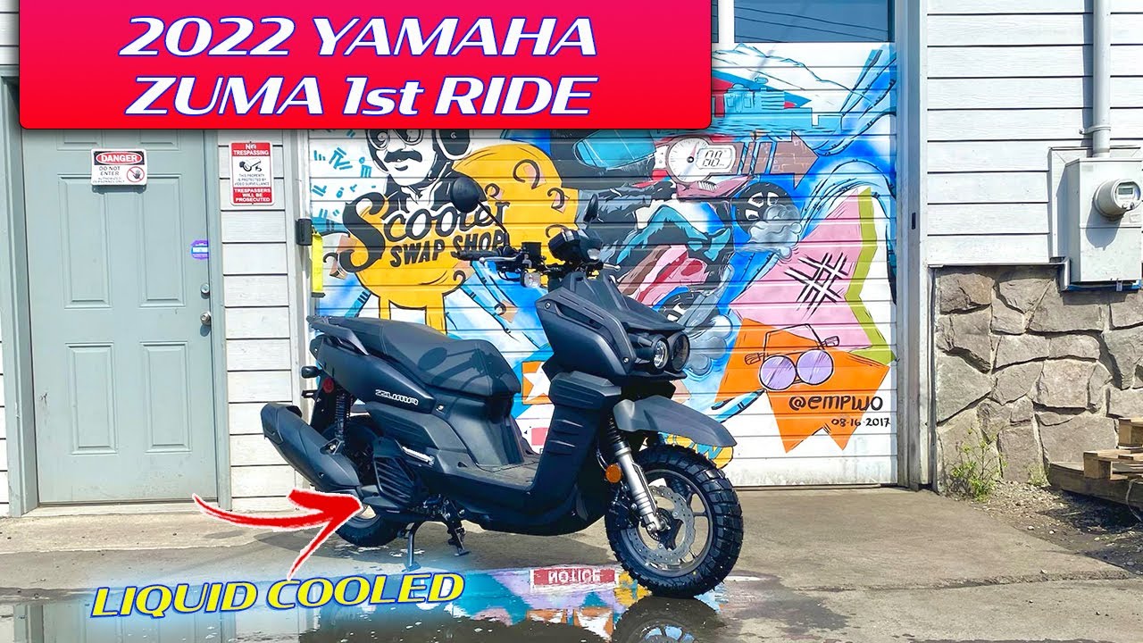 Yamaha Zuma 2022 года. Первая поездка и впечатления