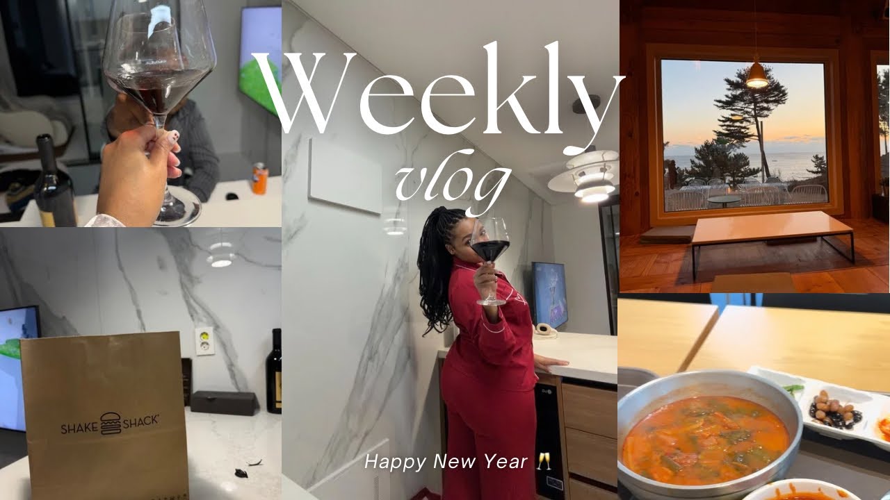 NYE in Seoul 🇰🇷: Fireworks/ Roadtrip/ first sunset of 2026/ moved into a new Airbnb after a scam! 