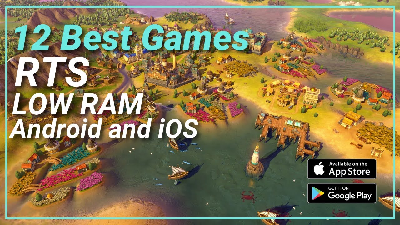 Top 12 Real-Time Strategy Games That Run Smoothly on Low-End Phones!