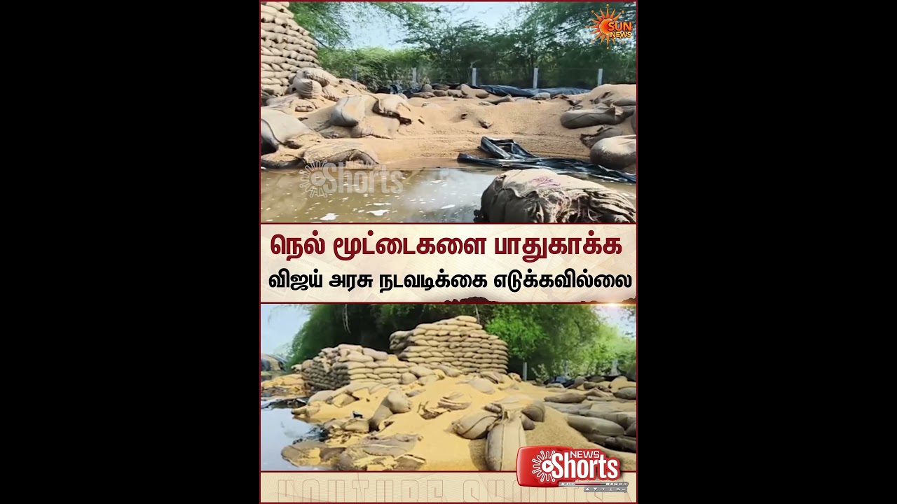 EPS | TVK | CM Vijay | Paddy | Rain | Sun News