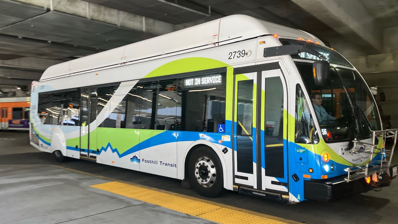 Foothill Transit 2020 ENC Axess BRT 40' #2739