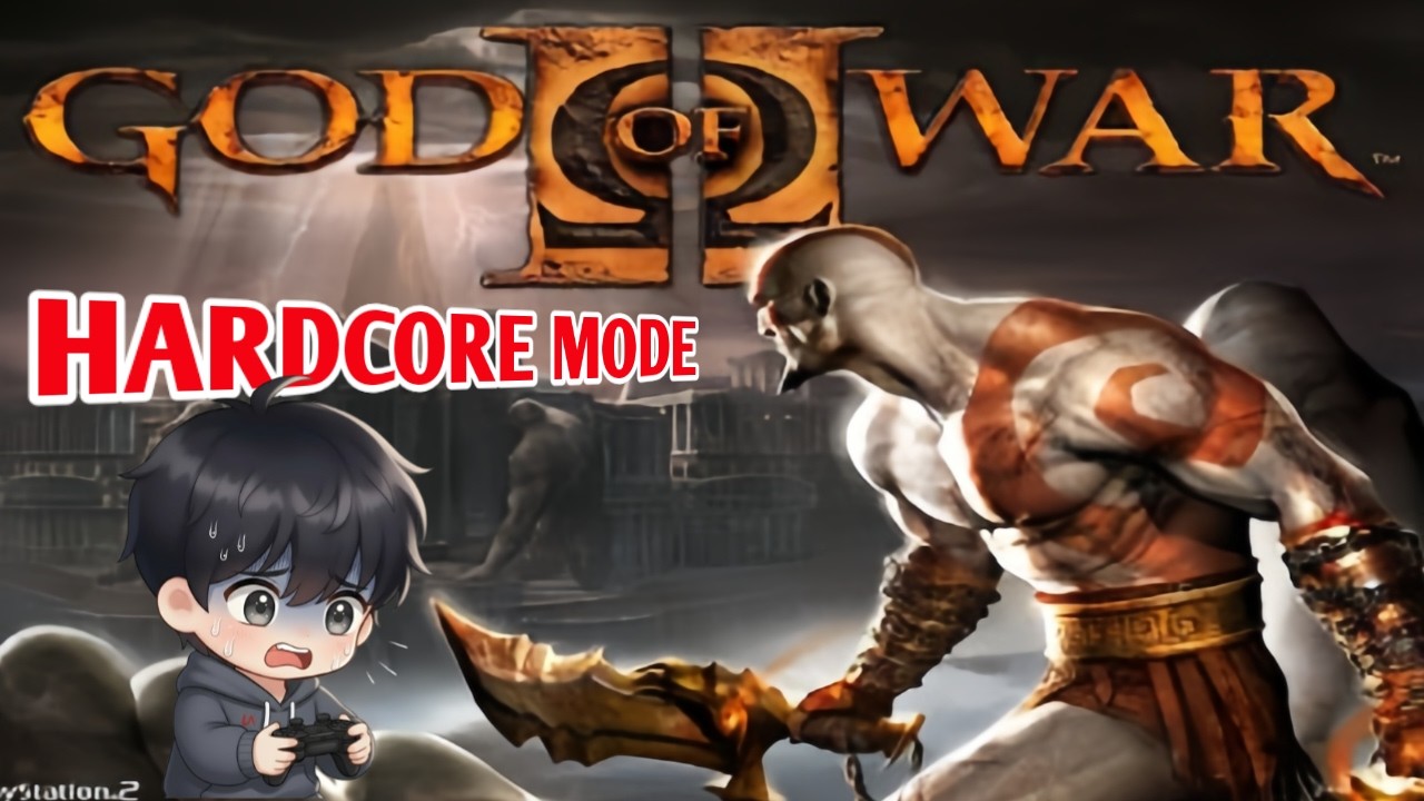 【God of War II】DAY 14 PUASA - LETS GO!! SAHUR BARENG KRATOS HARDCORE MODE l PART 2