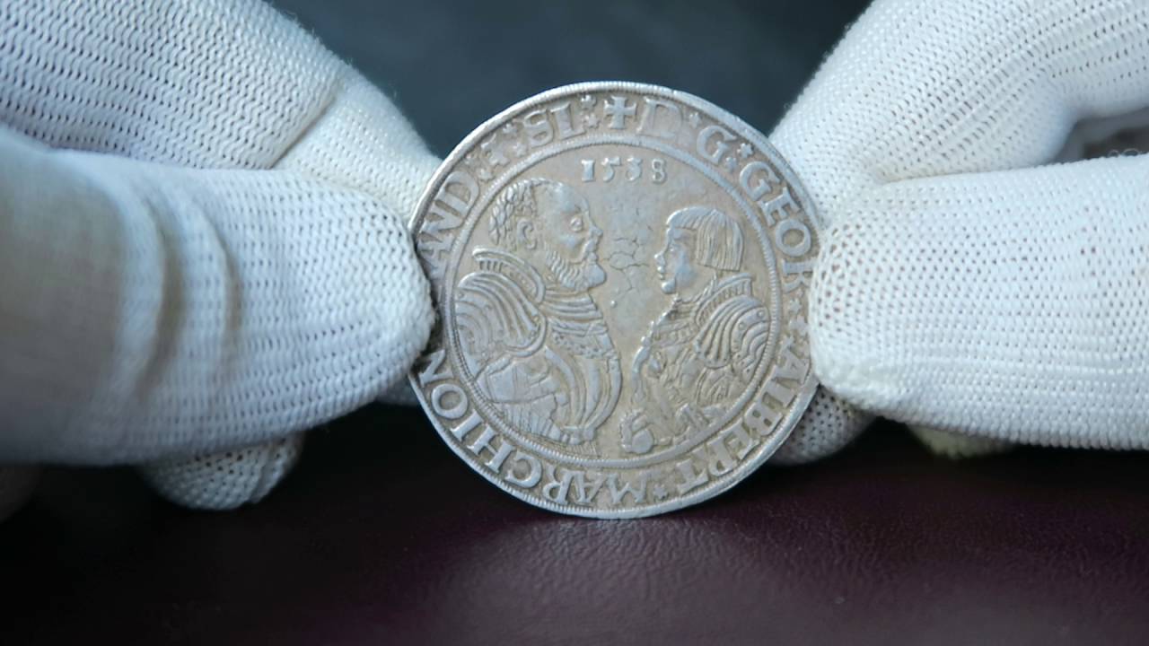 Талер Бранденбурга 1538 год