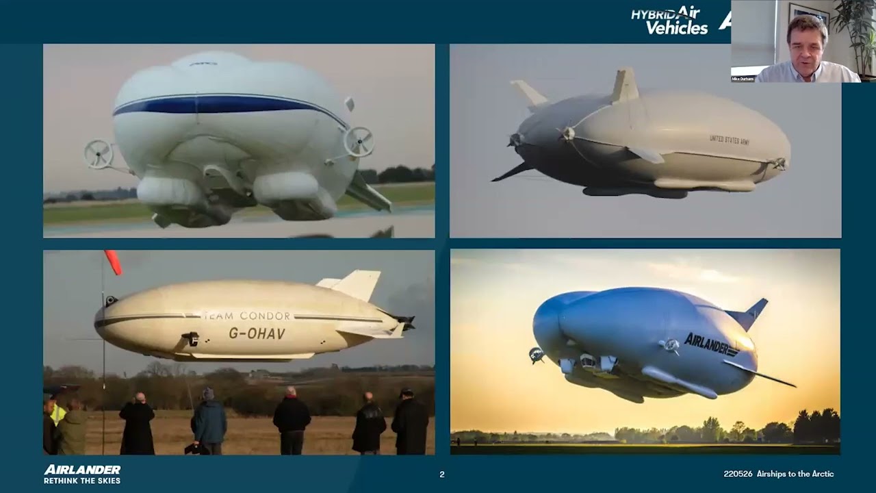 Airships to the Arctic Conference - Mike Durham &ldquo;UK Hybrid Aircraft&rdquo;