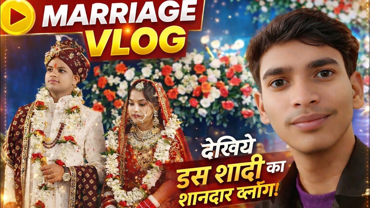 MARRIAGE VLOG ❤️(शादी का ब्लॉग) || CLASSIC SONU || #video #sonuvlogs #viral #marriagevlog 
