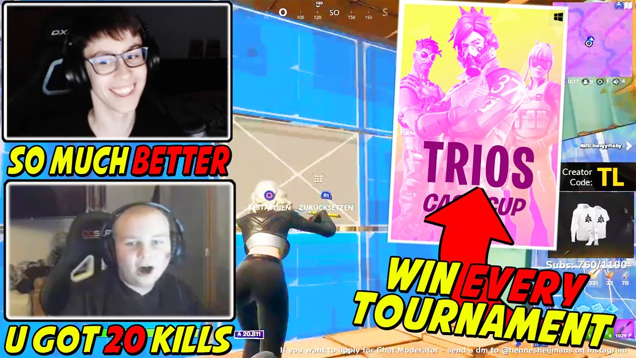 Letshe & MrSavage Drop a 20 Bomb in THIS END GAME & Show How They WIN Every Pro TRIO Tournament