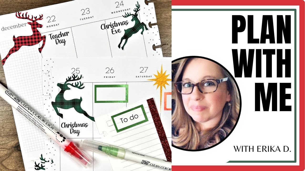 Планируйте вместе со мной // Классический ежедневник Happy Planner // 22-28 декабря