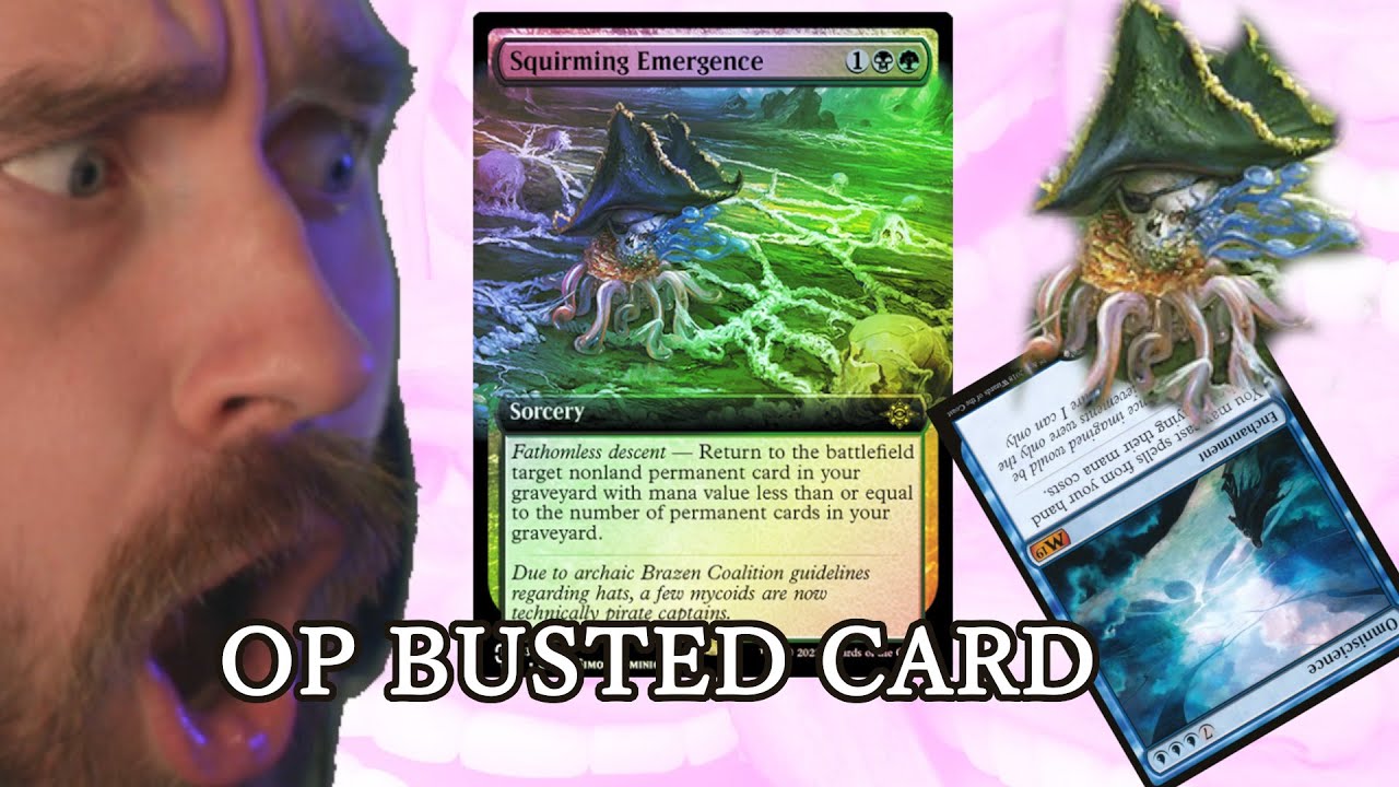 BEST CARD THIS SET, MAYBE EVEN THIS YEAR? Squirming Emergence Historic MTG Arena