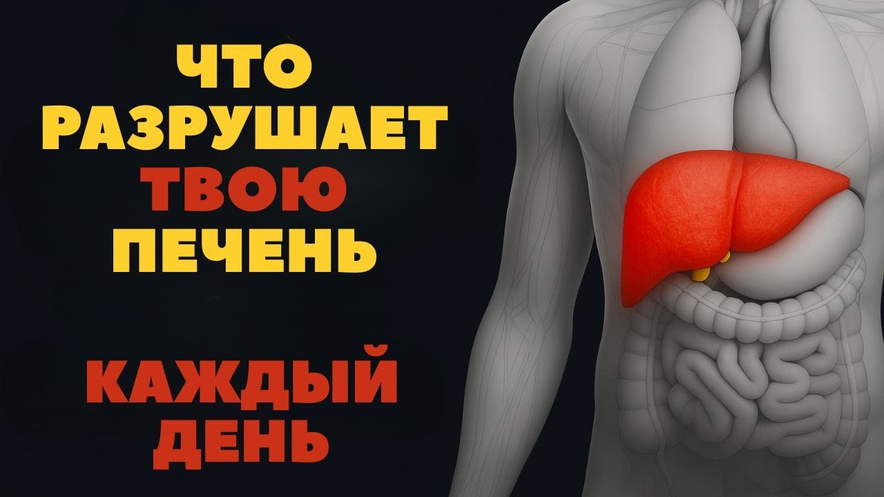 Что губит твою печень, и это не алкоголь. Ты не поверишь