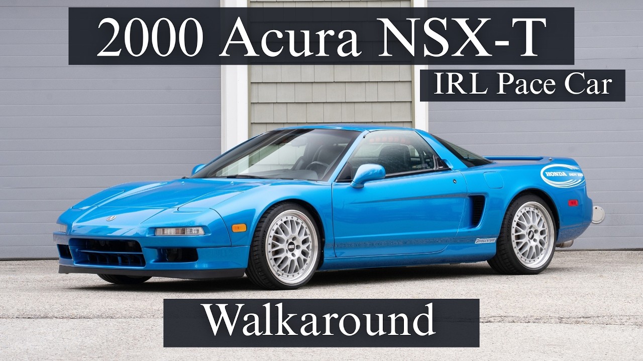 2000 Acura NSX-T Indy Pace Car Walkaround | Rare Comptech Build |