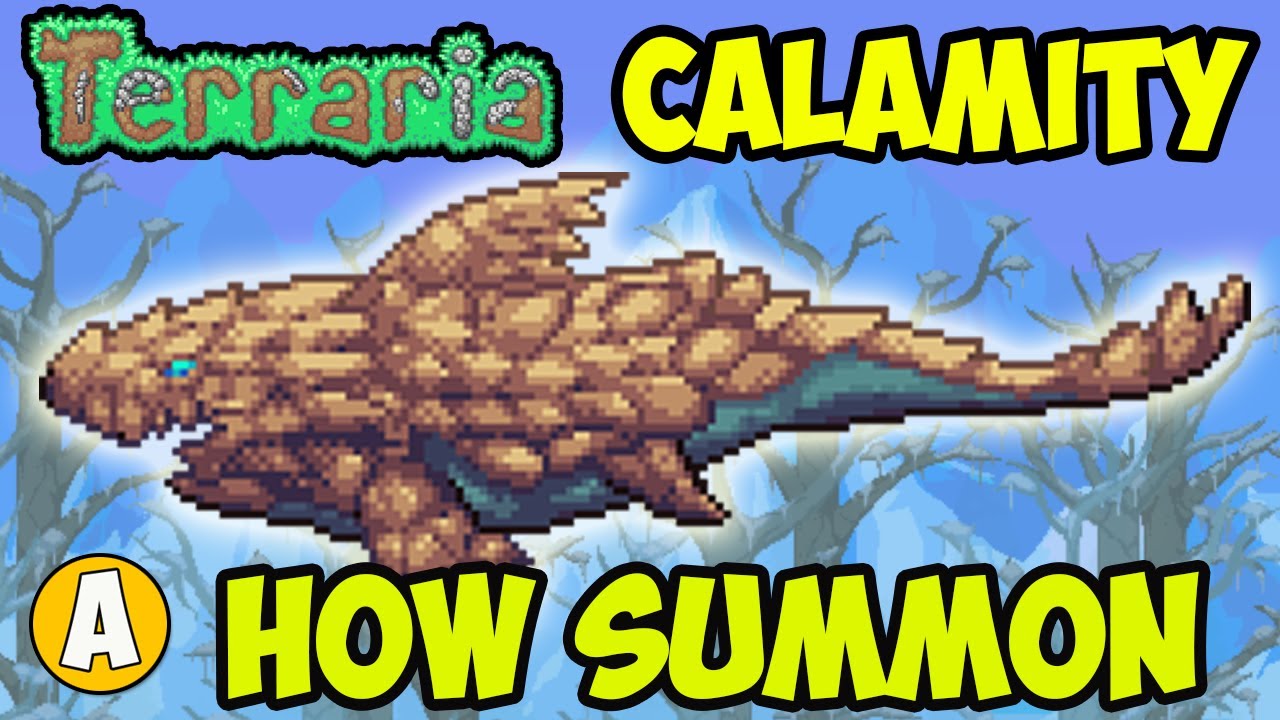 Terraria Calamity Mod How To Summon GREAT SAND SHARK BOSS (2026)