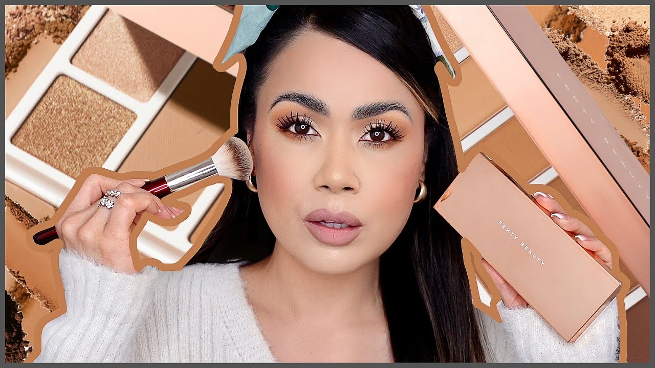 Fenty Beauty by Rihanna Sun Stalk'R Face + Eye and Highlighter Palette Review