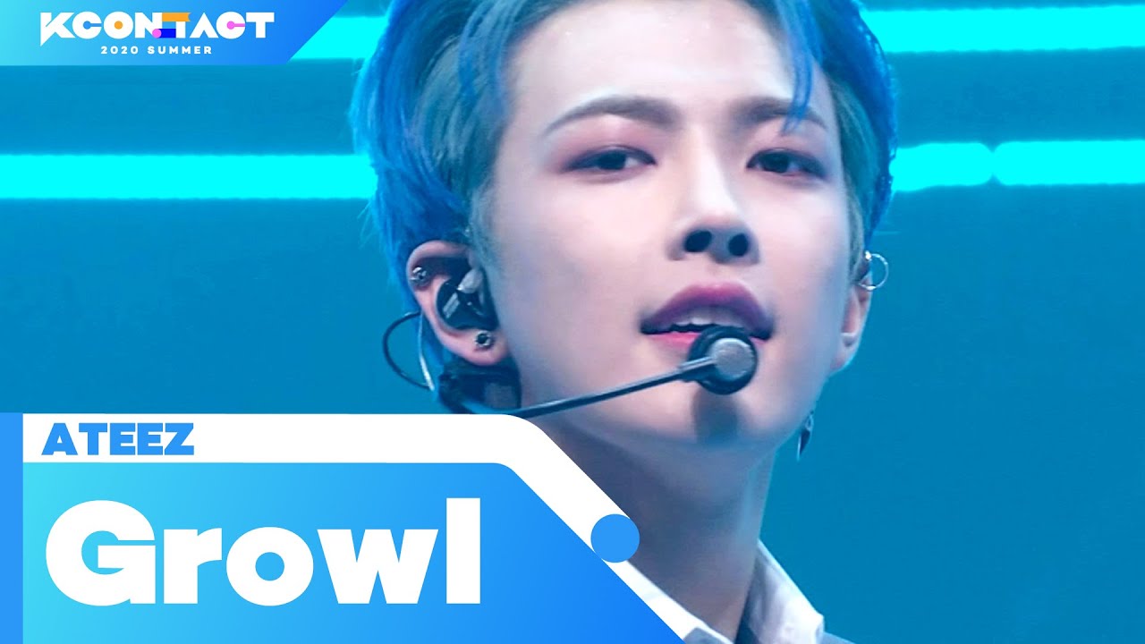 ATEEZ (에이티즈) - 으르렁 (Growl) (원곡 : EXO)| KCON:TACT 2020 SUMMER