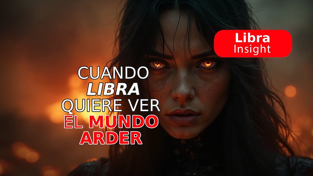 Cuando LIBRA ♎️ quiere ver el MUNDO ARDER 🌎🔥