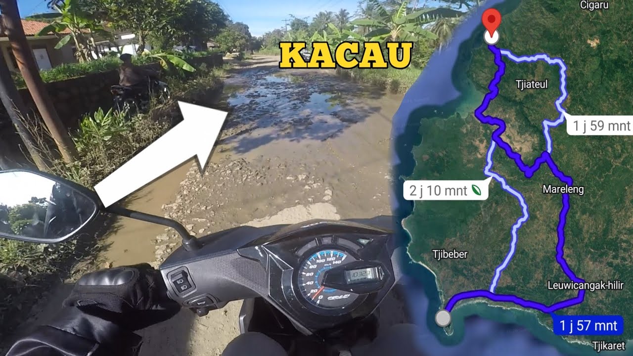 JAKARTA - UJUNG GENTENG #3 | PULANG VIA MARELENG JALANNYA BIKIN KACAU