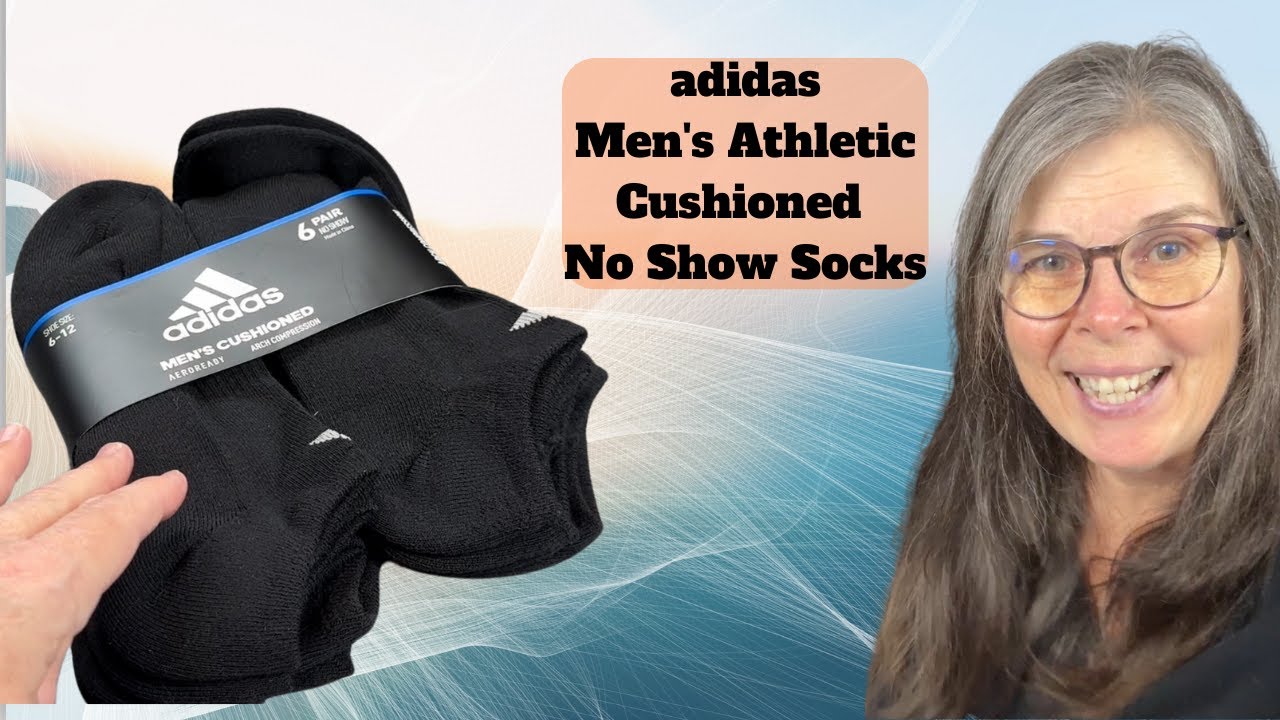Adidas Men's Cushioned No-Show Socks - Ultimate Comfort! #ad