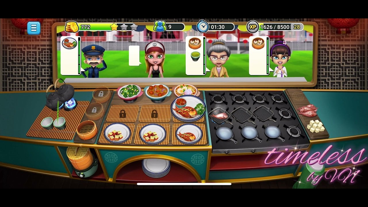 FOOD TRUCK CHEF Cooking Games : Oriental Street | Stage 20-23 Completed with 3 Stars