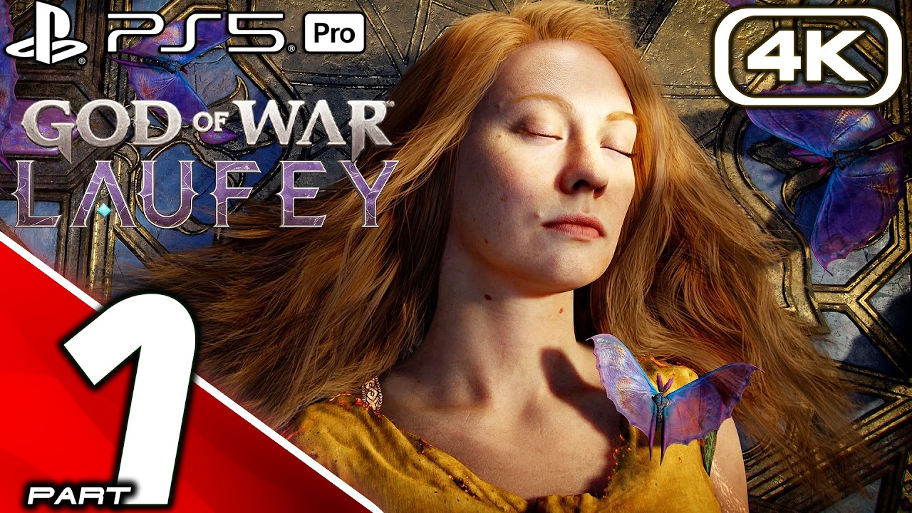 GOD OF WAR LAUFEY Прохождение игры, часть 1 &mdash; ВСТУПЛЕНИЕ (PS5 PRO 4K 60FPS) Без комментариев