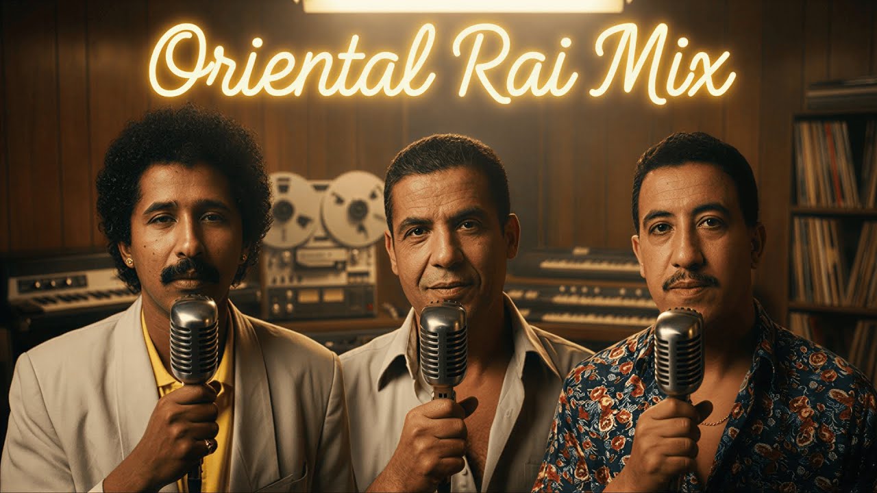 Cheb Mami ft Hasni ft Khaled – Oriental Rai Mix (1970s Chill Reggae)‎ 🔥  مامي حسني خالد ميكس