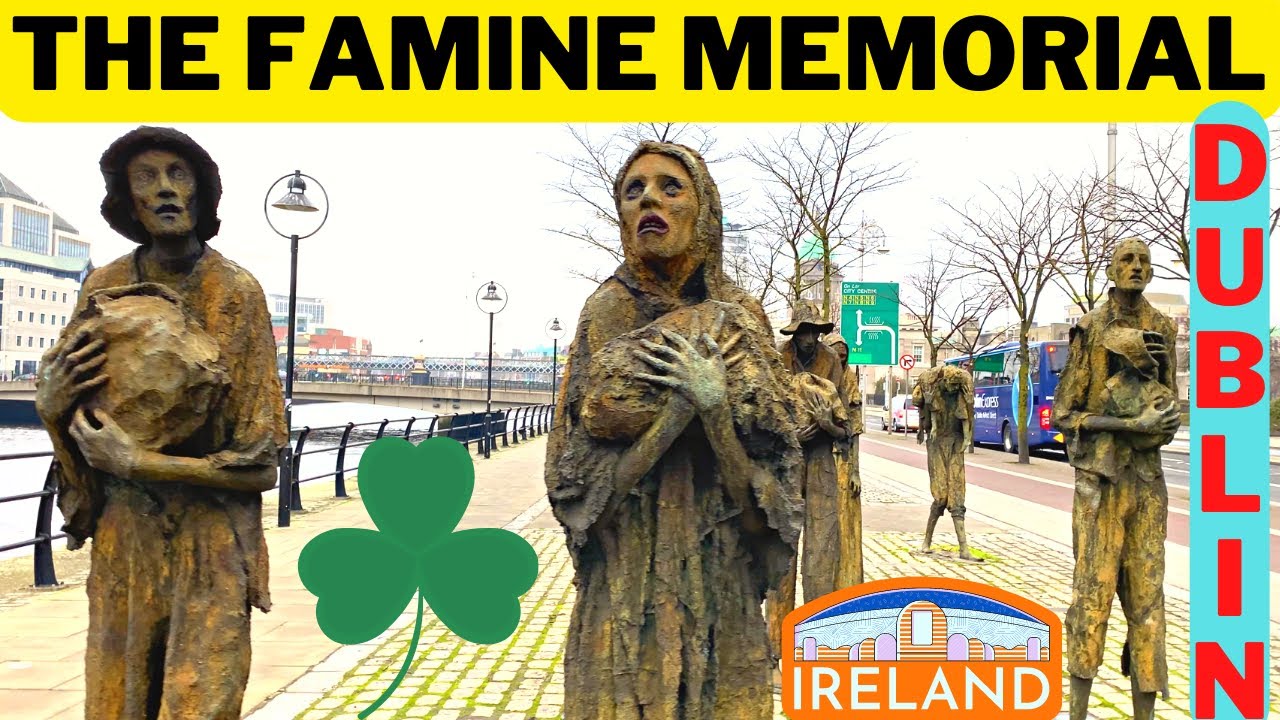 The Famine memorial Dublin | The great Irish famine memorial #dublin #ireland #europe #dublintravel