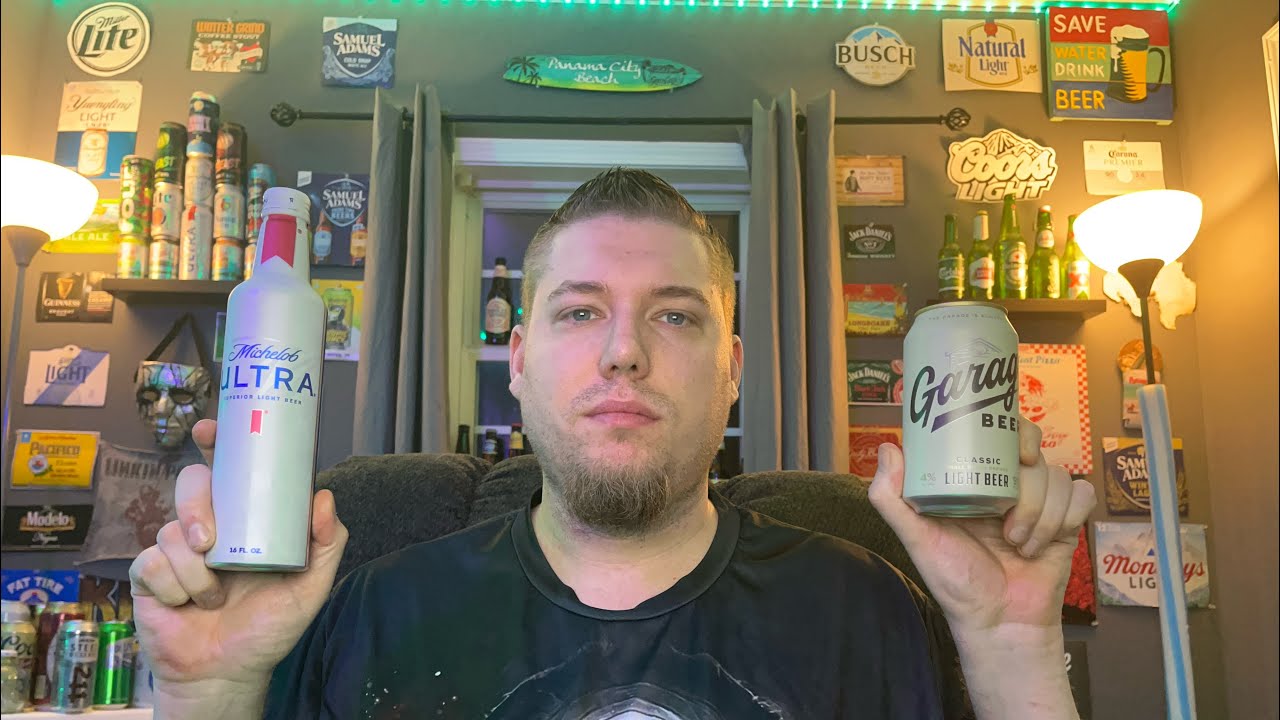 Michelob Ultra VS Garage Beer Blind BEER BATTLE!