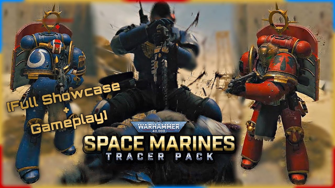 🚨 FULL SHOWCASE 🚨 WARHAMMER 40K - SPACE MARINES TRACER PACK BUNDLE SHOWCASE - COD MW3/WARZONE