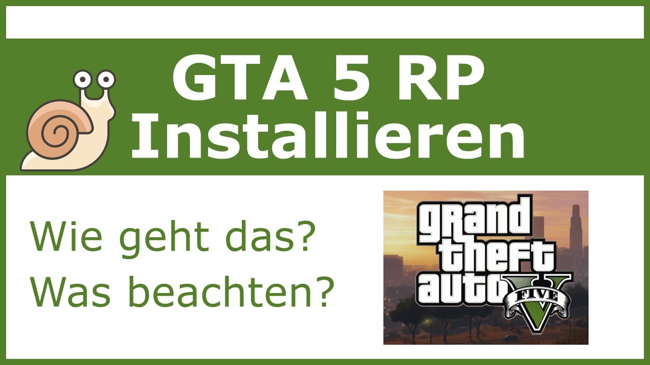 GTA 5 RP installieren (Anfänger Tutorial - sehr ausführlich)