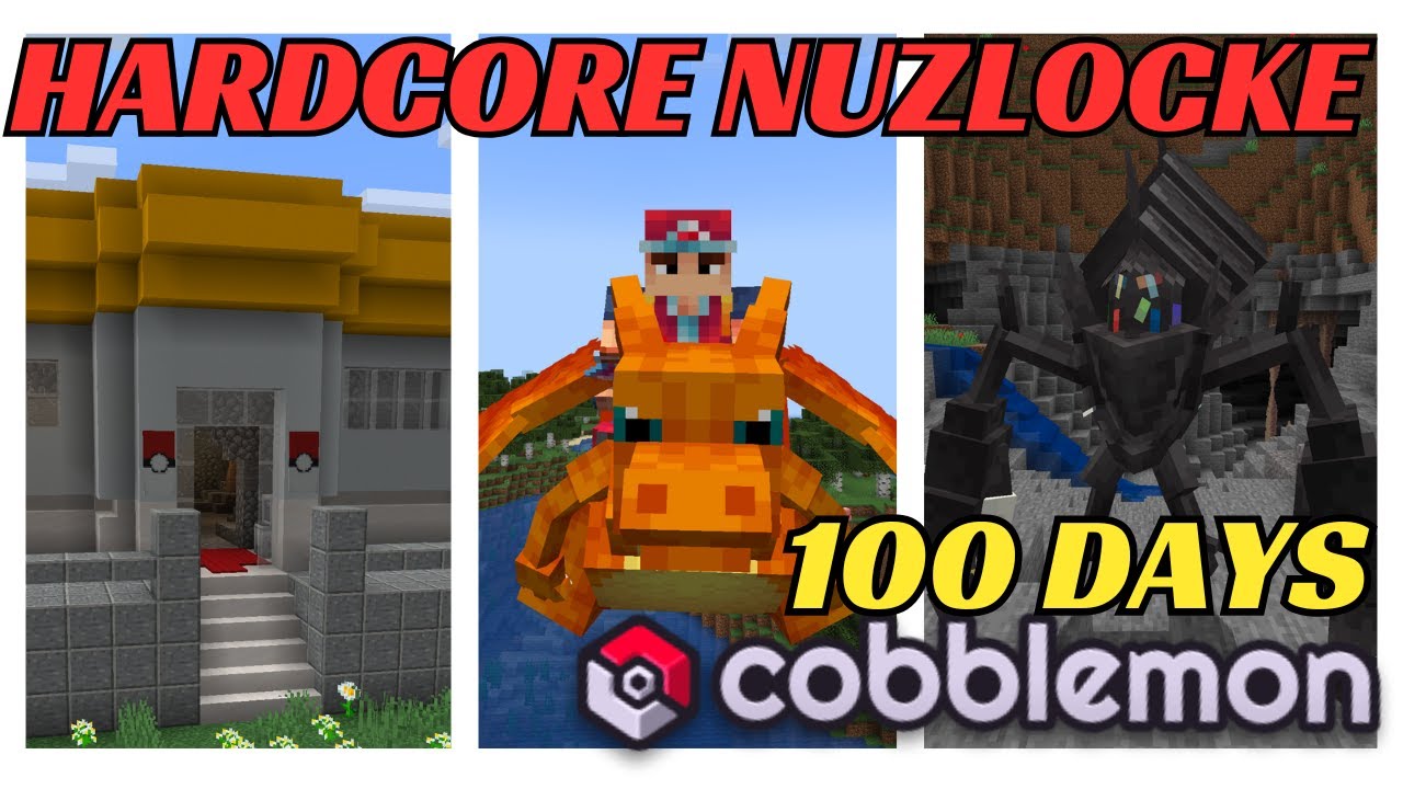 Хардкорный Nuzlocke челлендж в Cobblemon: 100 дней! Эп. 1