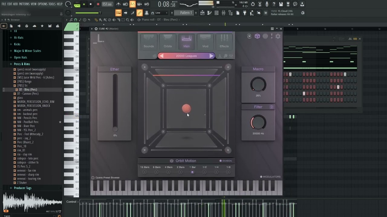 first time using cube
