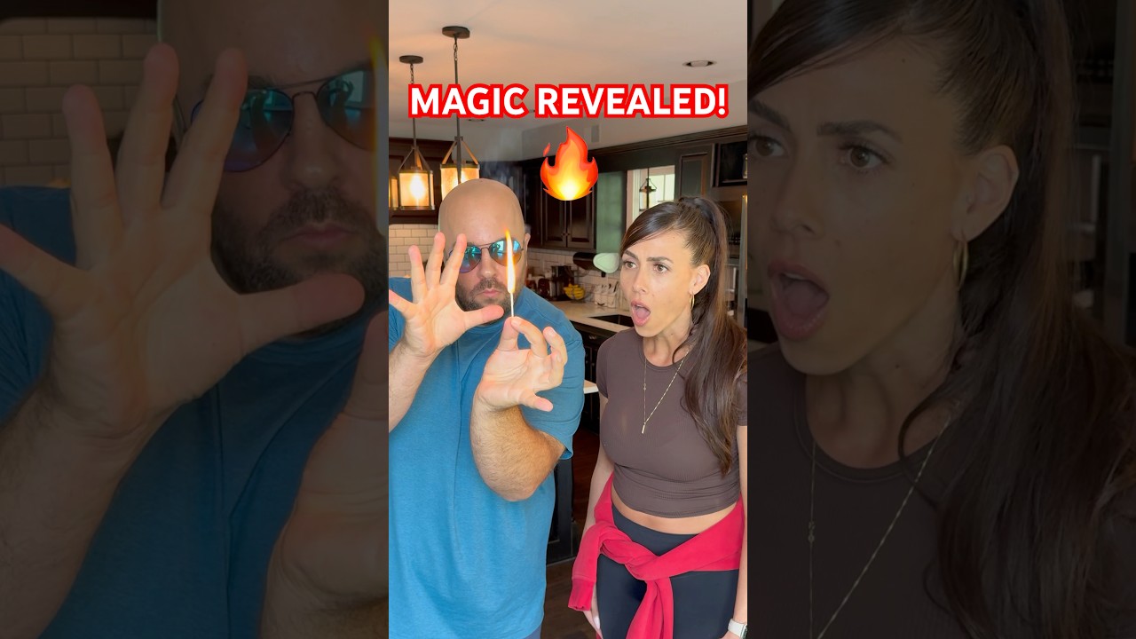 How To Start A FIRE with Your Mind! #magic #tutorial