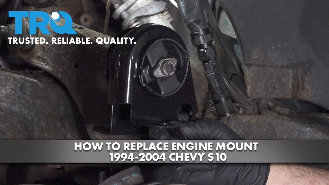 Как заменить опору двигателя Chevrolet S10 1994-2004 годов