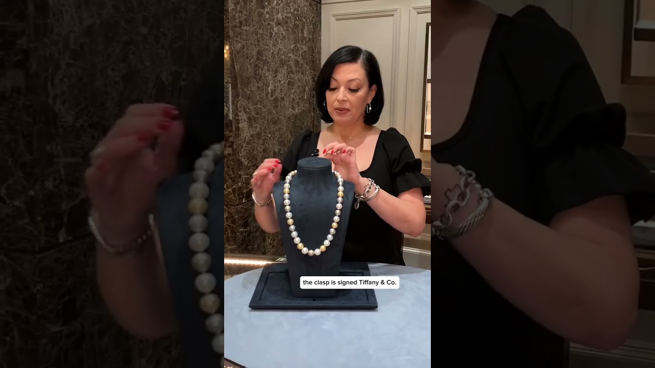 Tiffany & Co. Multicolor South Sea Pearl Necklace