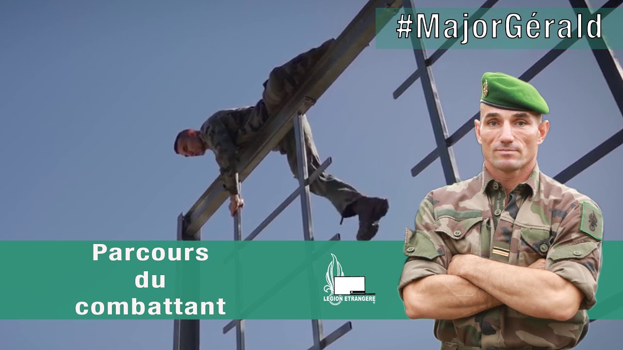 Parcours du combattant avec le major Gérald