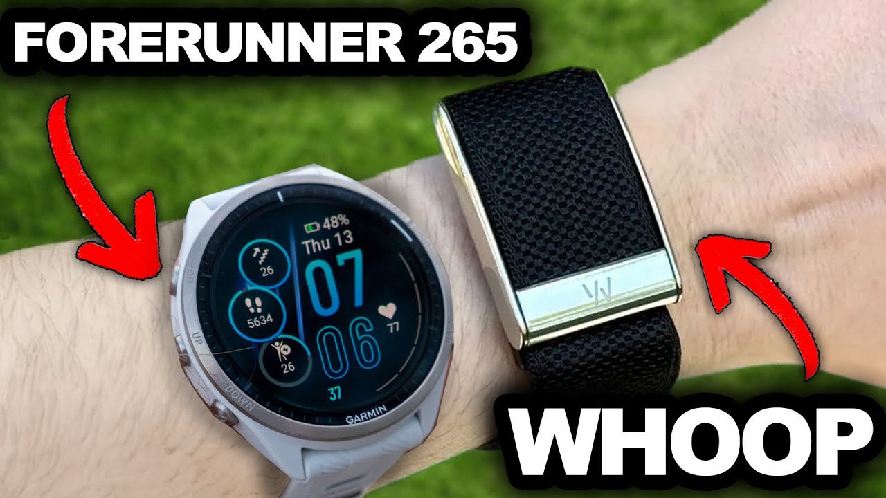 Whoop 5.0 Vs Garmin Forerunner 265 - Ultimate Wearable Showdown