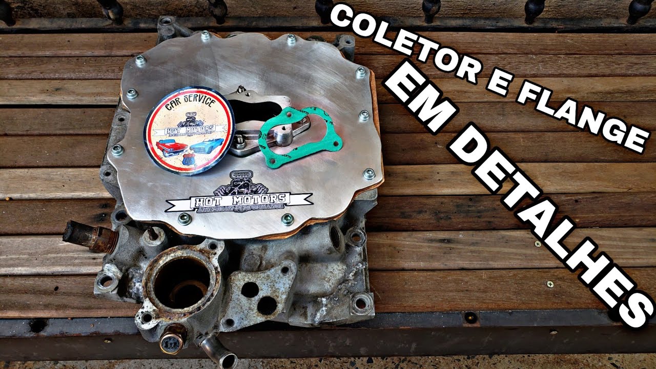 Coletor e Flange Para Motor Vortec V6 4.3L Carburado em Detalhes | HOT MOTORS AMERICAN PERFORMANCE®|