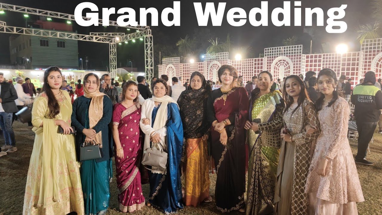Cousin's Grand Wedding, Celebration from Haldi to Nikah