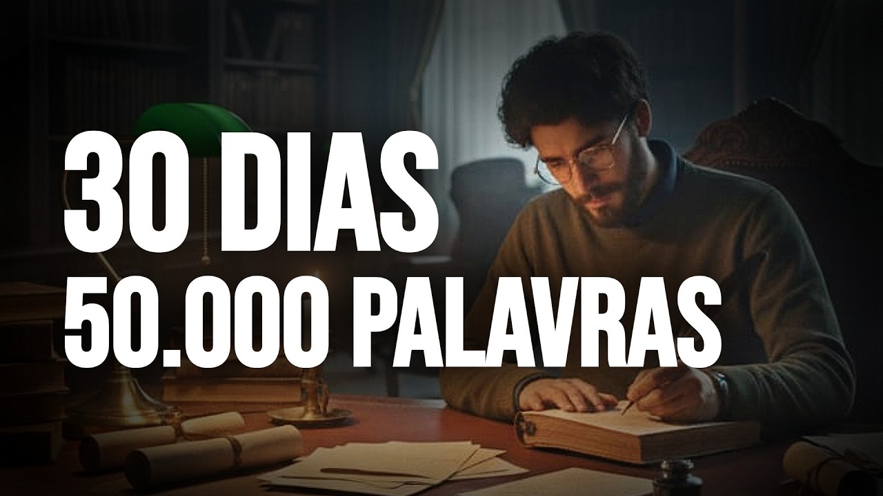 Escreve 50.000 Palavras em 30 Dias (Guia Completo NaNoWriMo)