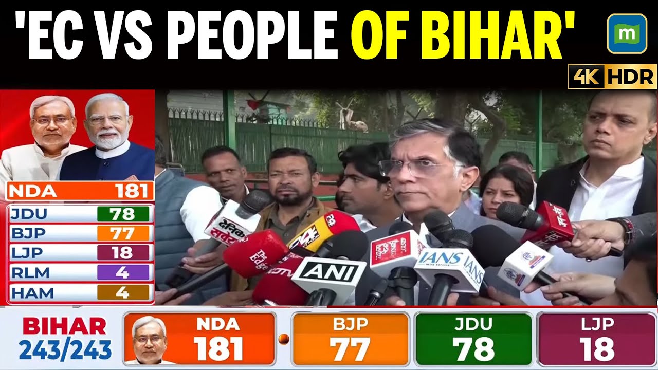 Результаты выборов в Бихаре: борьба между избирательным комитетом и народом Бихара, заявляет Конг...