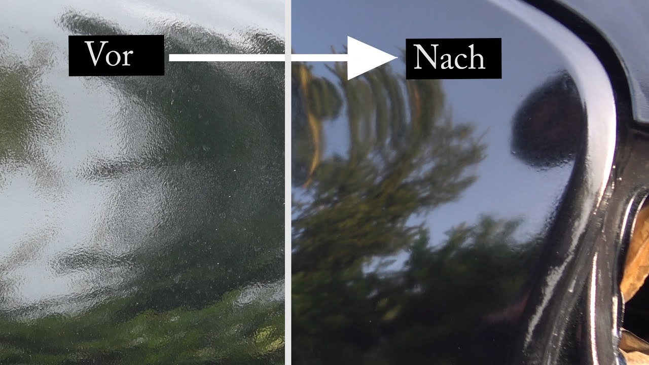 Wie man einen Ultrahochglanz-Klarlack erzielt