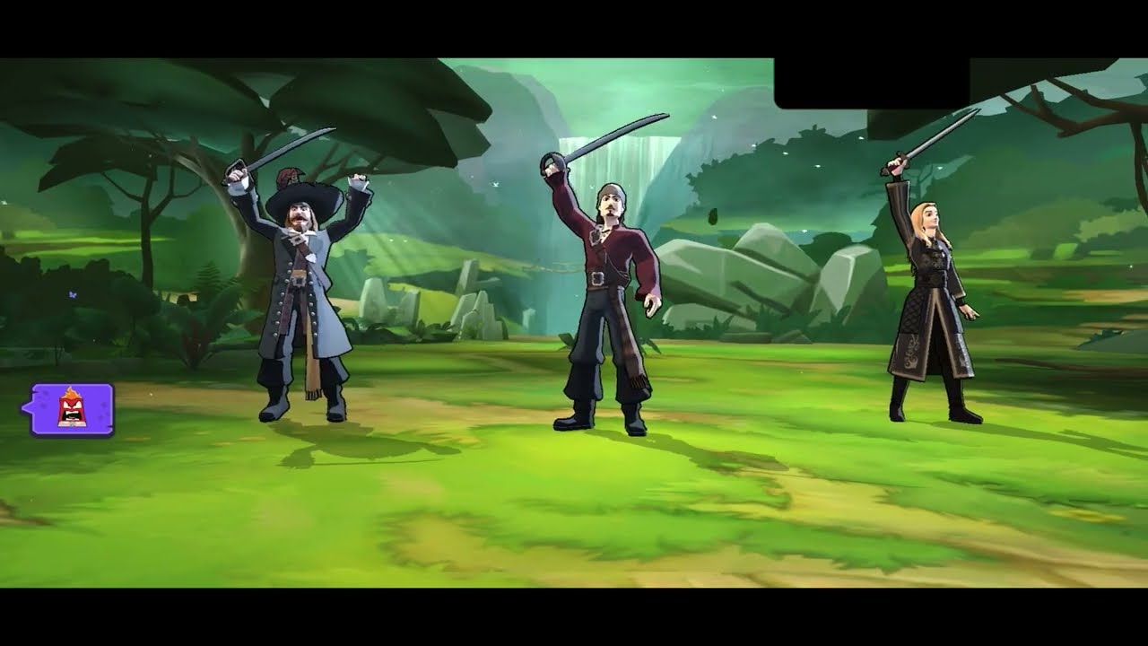 Barbossa, Platinum Elsa vs. Evil Queen - Friendly Brawls - PvP - Disney Sorcerer's Arena