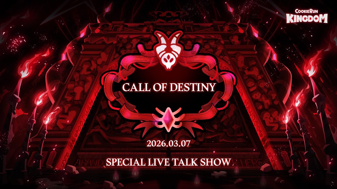 🎉 CookieRun: Kingdom 5th Anniversary [Call of Destiny - Dark Carnival] Live Talk Show