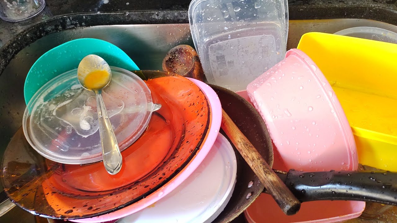 🍽️💦 Se Você Ama Barulho de Água, Vai Viciar Nesse Vídeo!#asmr #cleantok #satisfyingtingles 