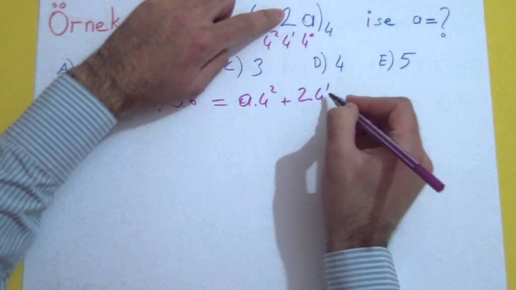 TABAN ARİTMETİĞİ - Şenol Hoca