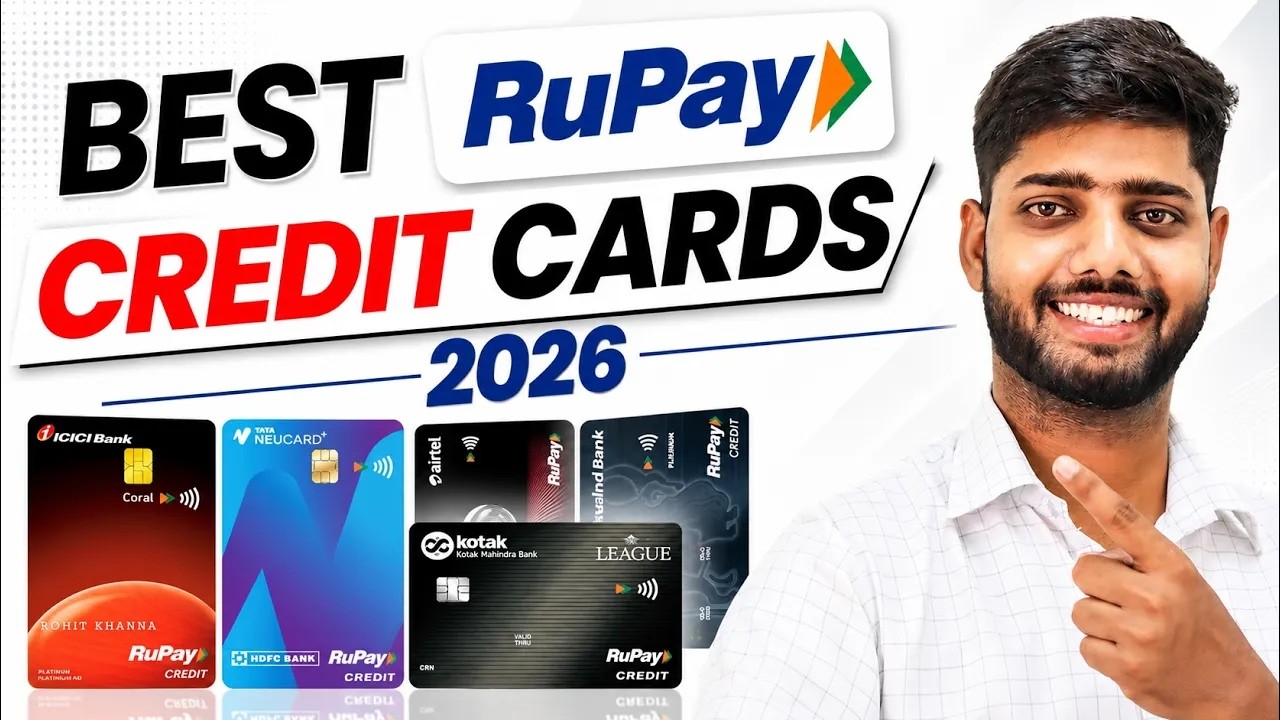 Best UPI Credit Card 2026 | Best RuPay Credit Card | Lifetime Free RuPay Credit Card