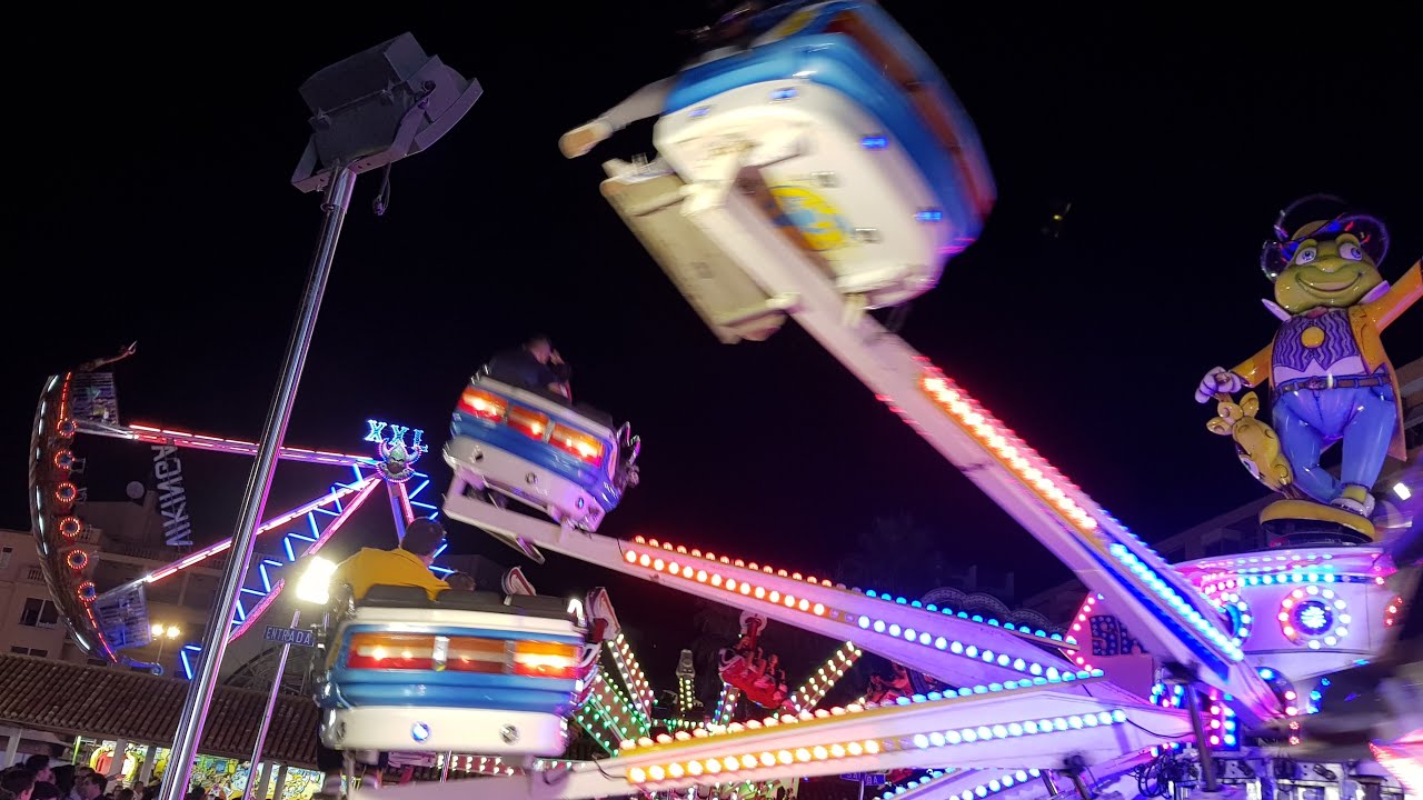 Las Atracciones De La Feria De Hellín 2019 En Directo