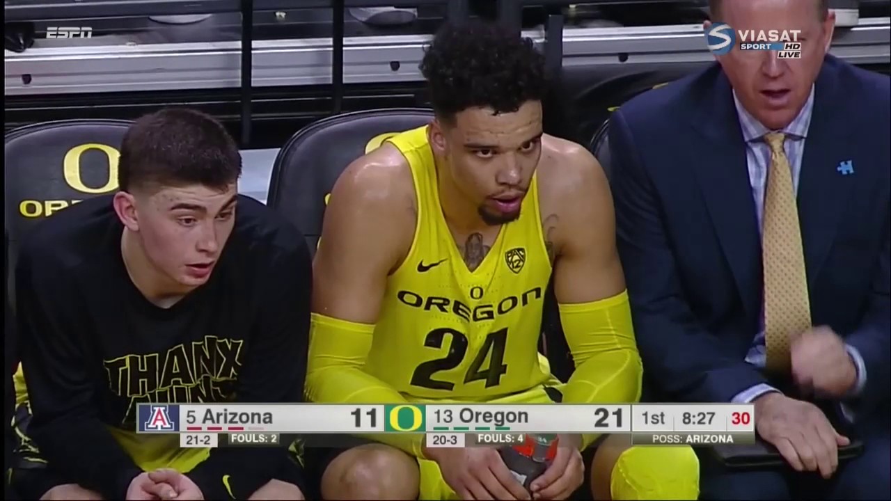 Arizona vs Oregon basketball 2017 (Feb. 04)