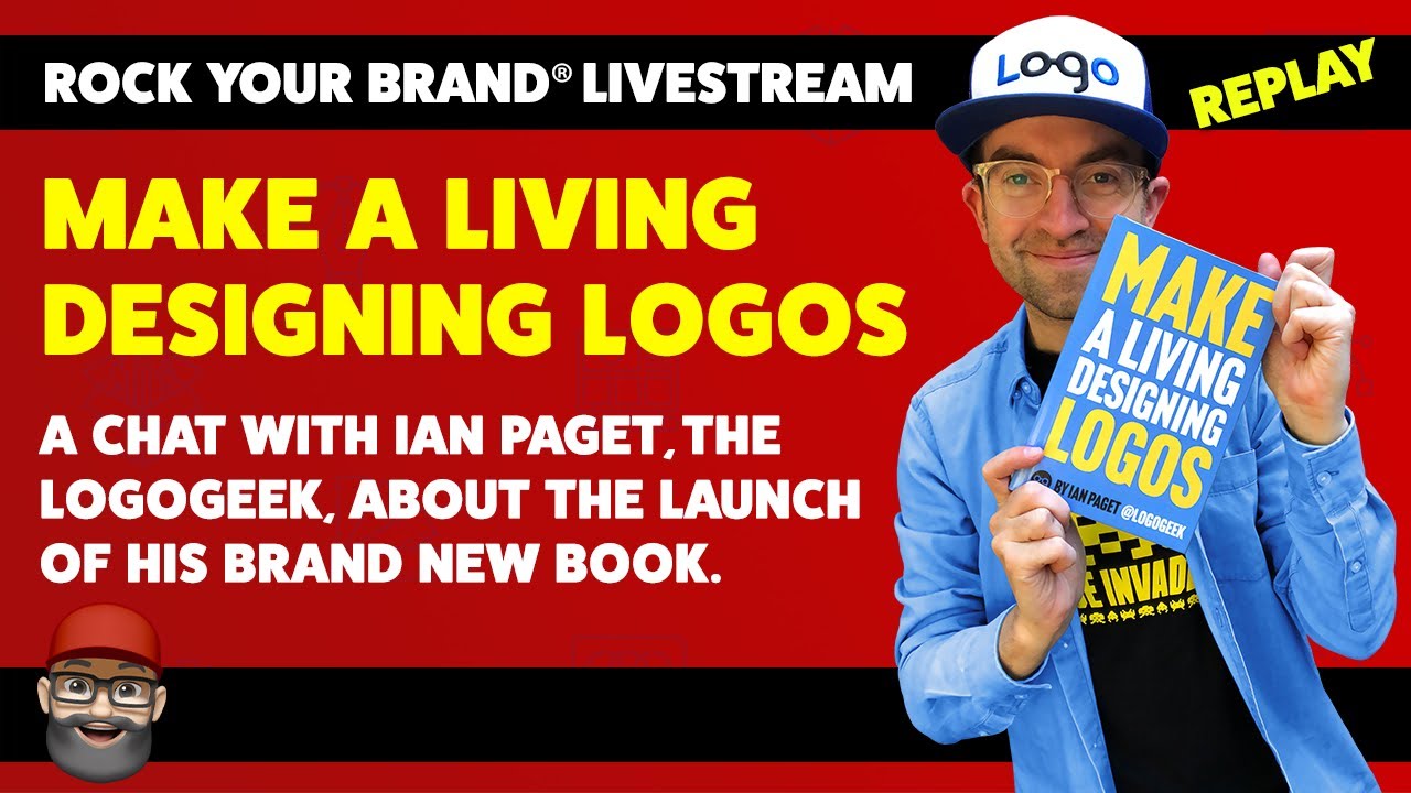 Making a living designing logos - Tips and advice with Ian Paget aka The Logogeek