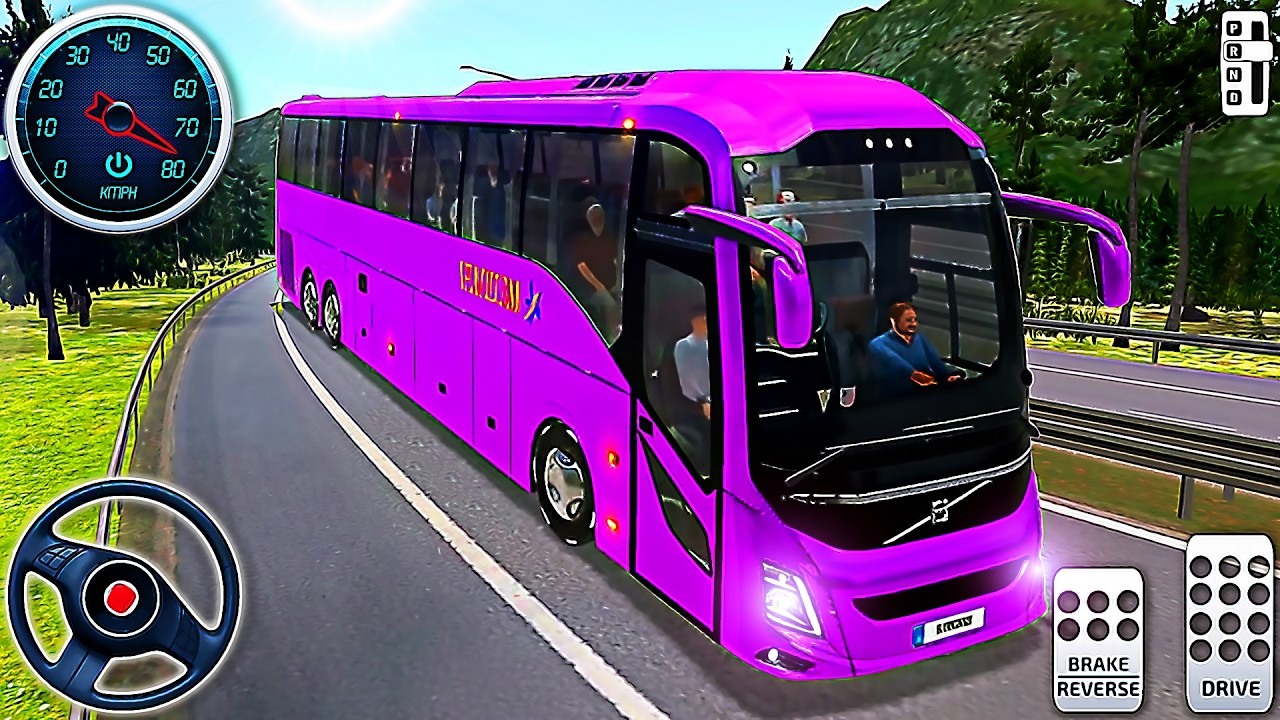 Bus Simulator Ultimate - Реалистичная игра про вождение автобуса Volvo в 3D | Геймплей на Android...