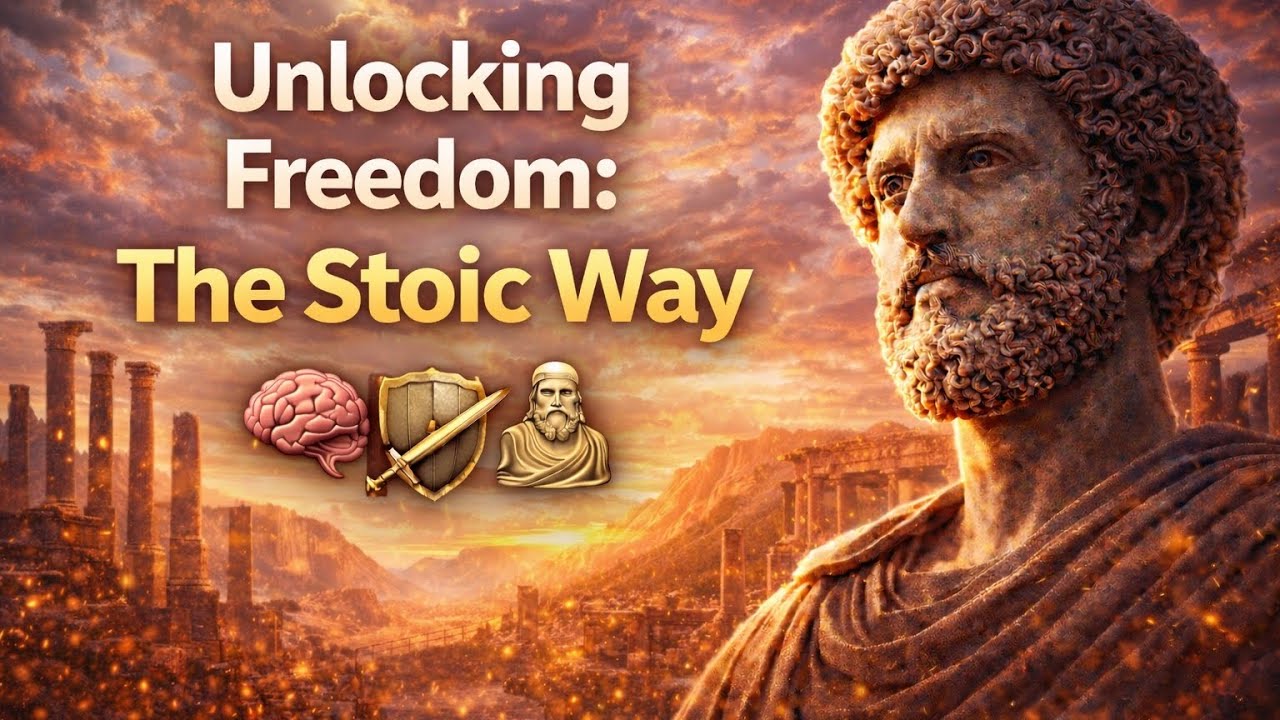Unlocking Freedom Through Stoicism 🧠🔥 